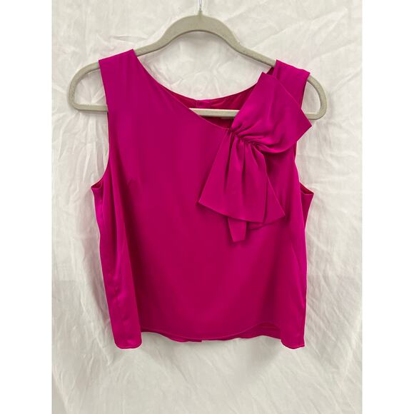 NWT Milly Original Bow Blouse size 6 - Picture 1 of 3